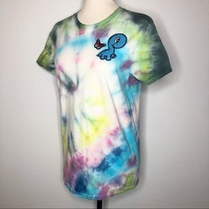 Wild Arrow Fierce Friends Tie Dye Patch Tee S